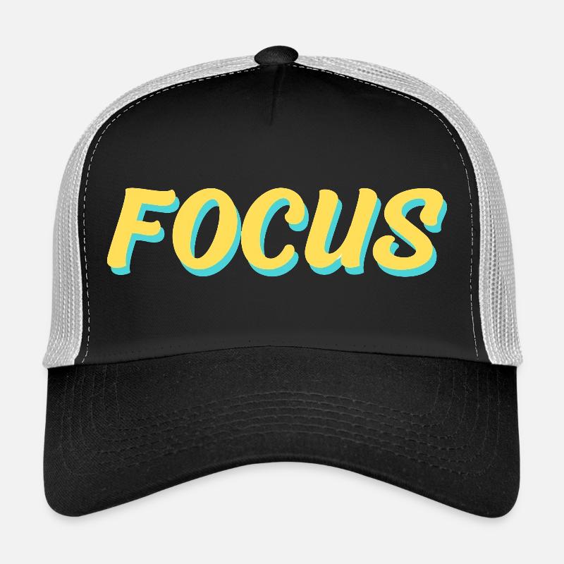 Large Focus Casquette trucker 