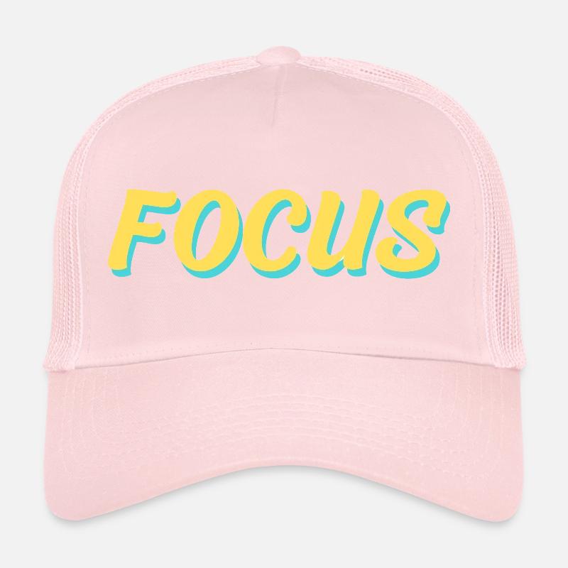 Large Focus Casquette trucker 