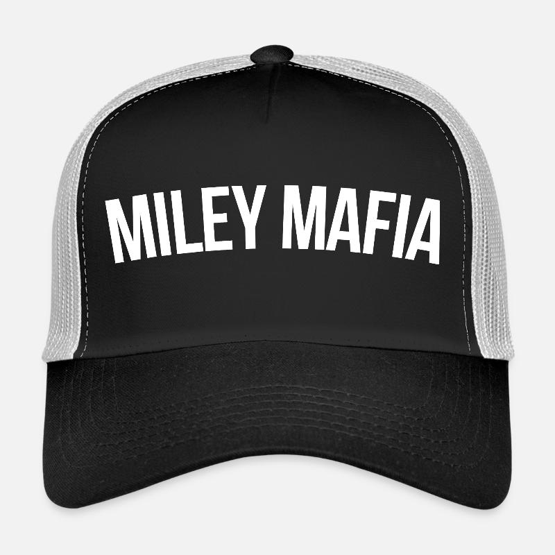 Miley Mafia - Trucker Cap - Schwarz/Steingrau