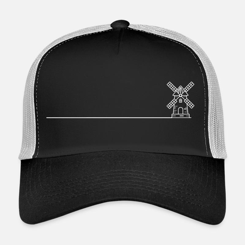 Icône de moulin à vent Casquette trucker 