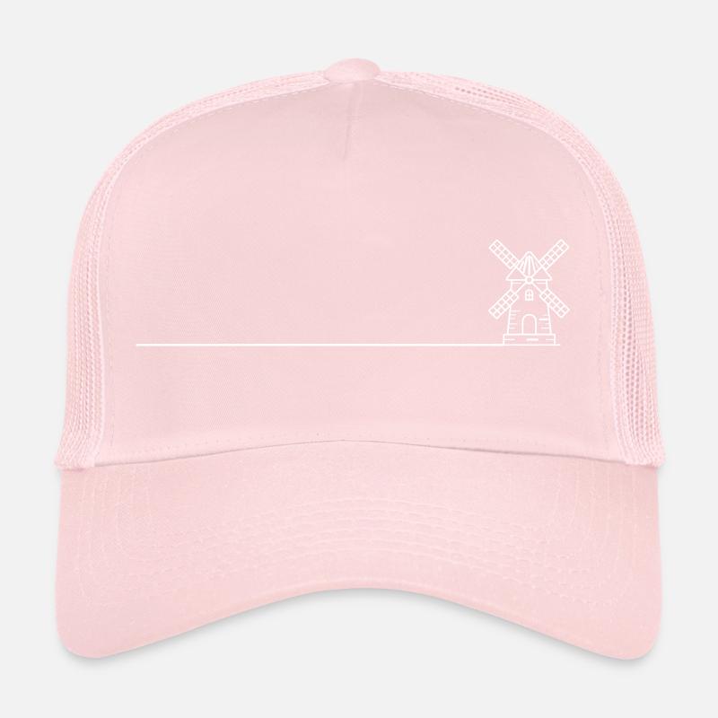Windmill Mill Icon Trucker Cap