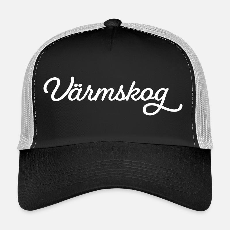 Värmskog blanc Casquette trucker 