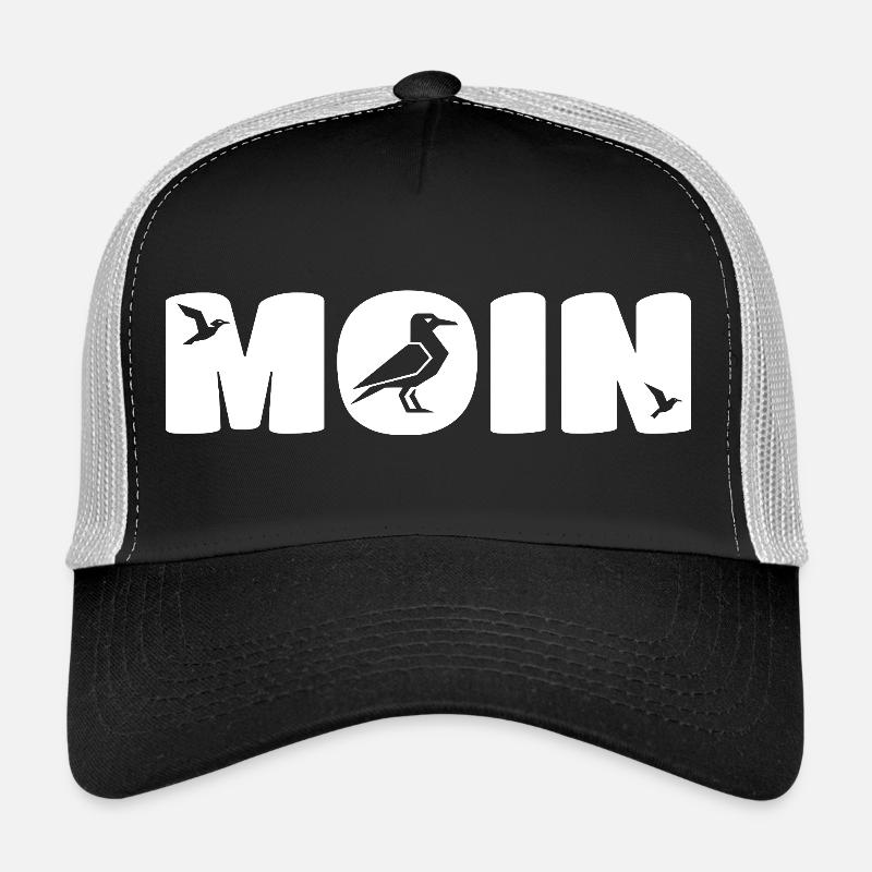 Moin Seagull Coastal Greeting - Maritime Casquette trucker 