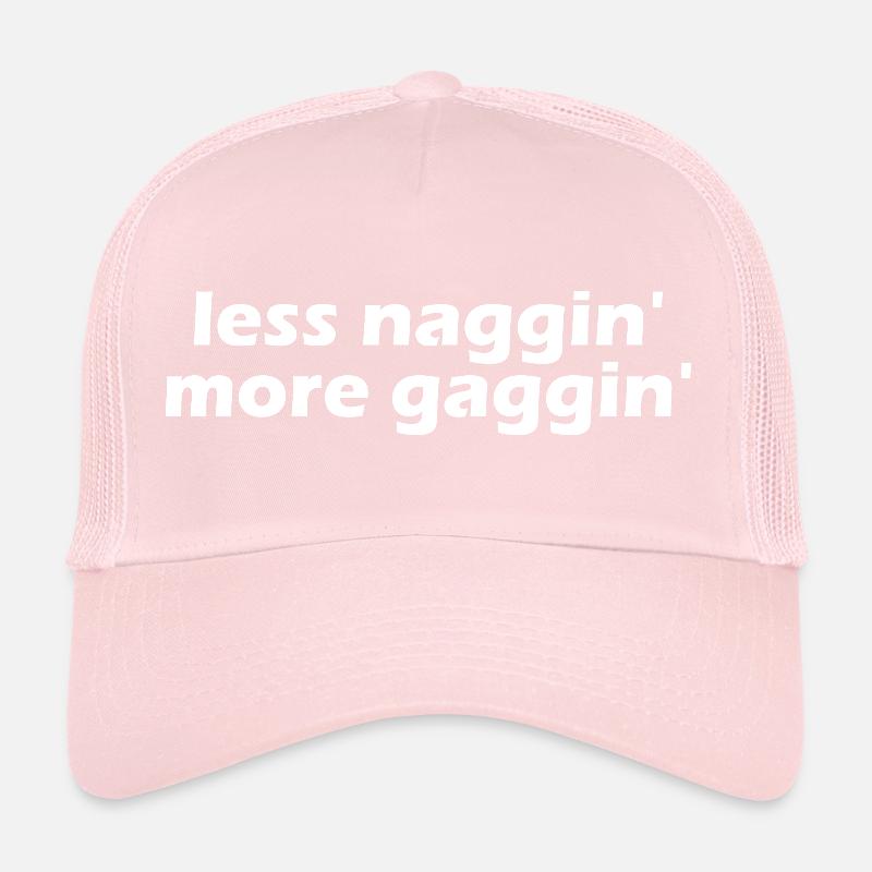 Moins de harcèlement, plus de bâillonnement, de torride, d’embarrassant Casquette trucker 