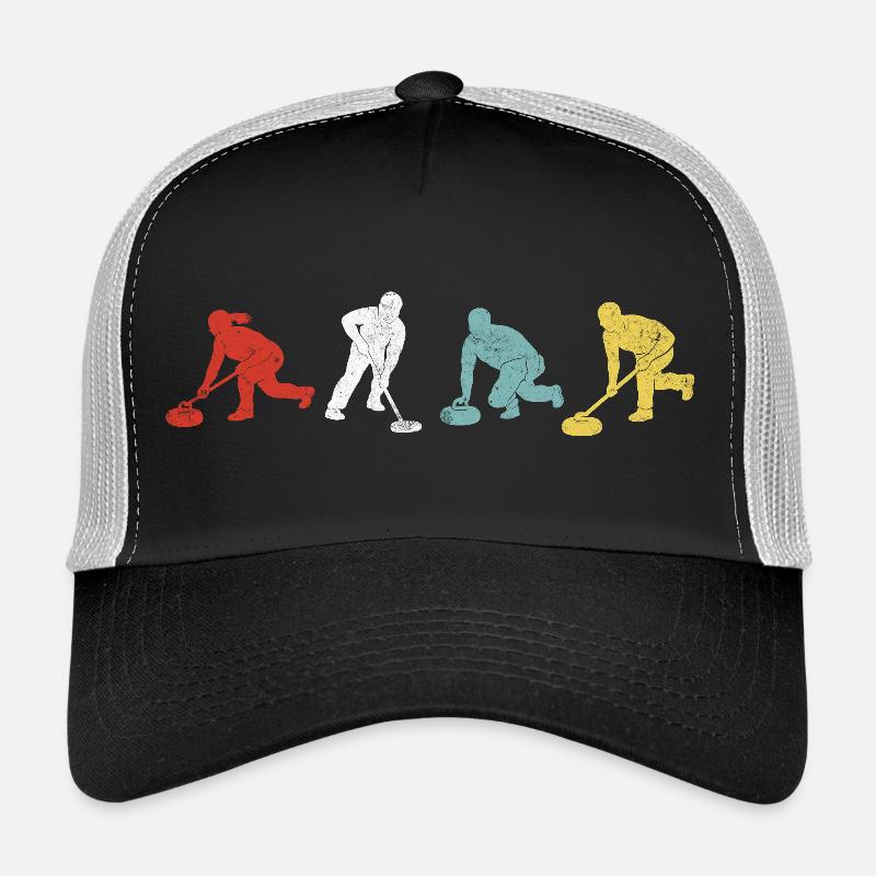 Vierfarbige Putz-Helden Trucker Cap