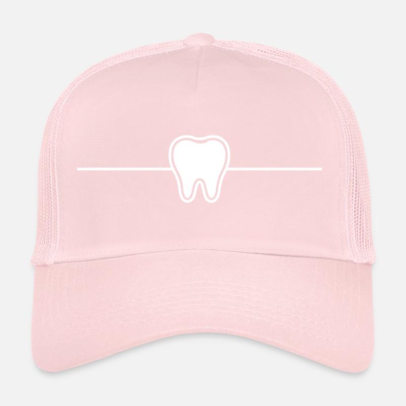Élément symbole de dent Casquette trucker 