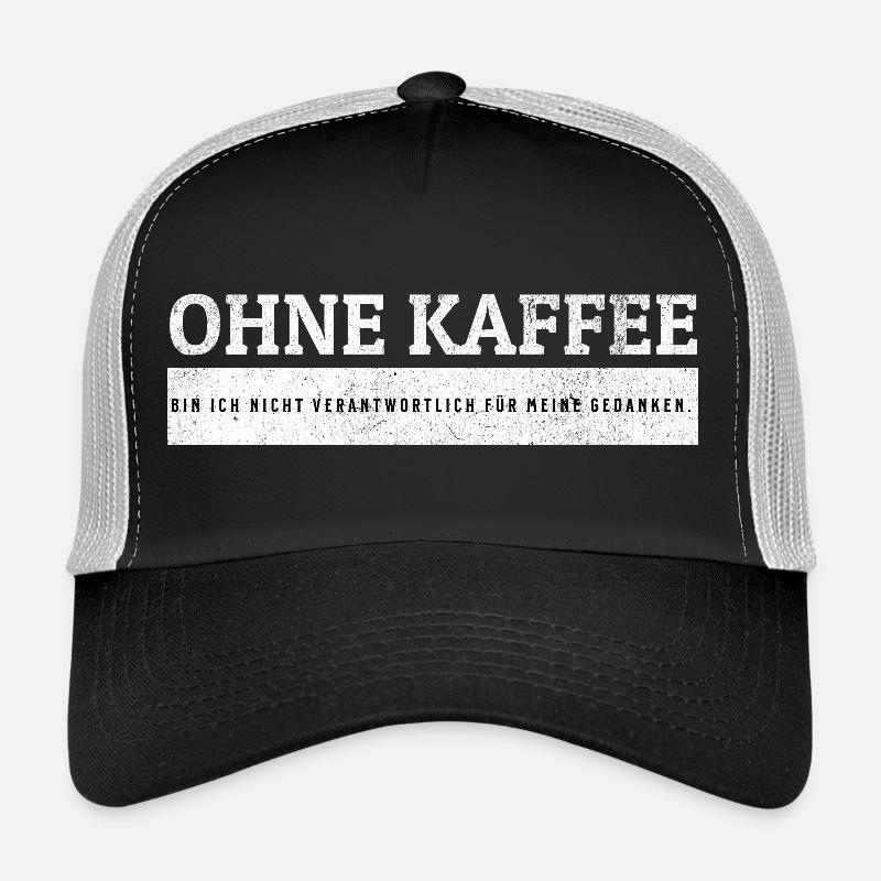 SARCASME - Pas responsable sans café. Casquette trucker 