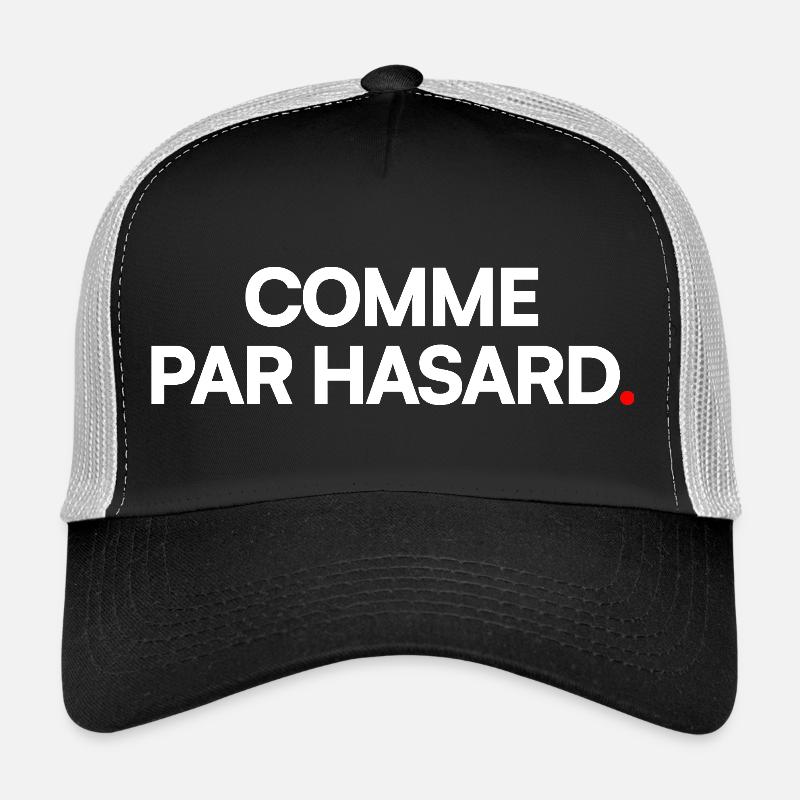 COMME PAR HASARD | Expression humour minimal Casquette trucker 