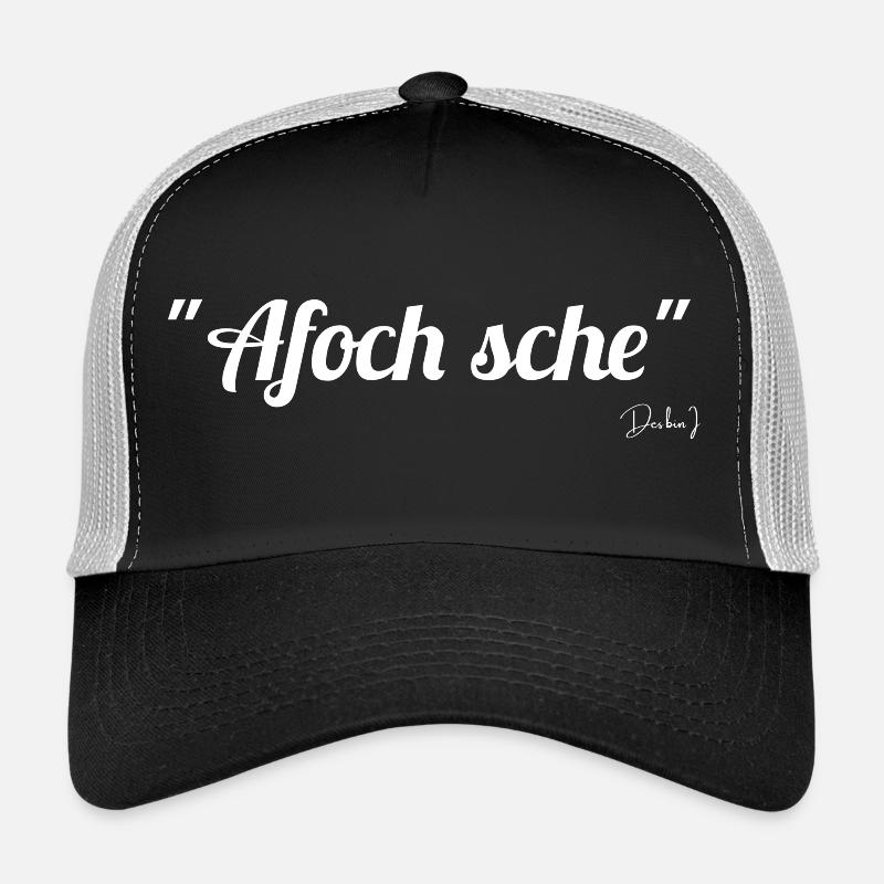 Afoch sche weiss Trucker Cap