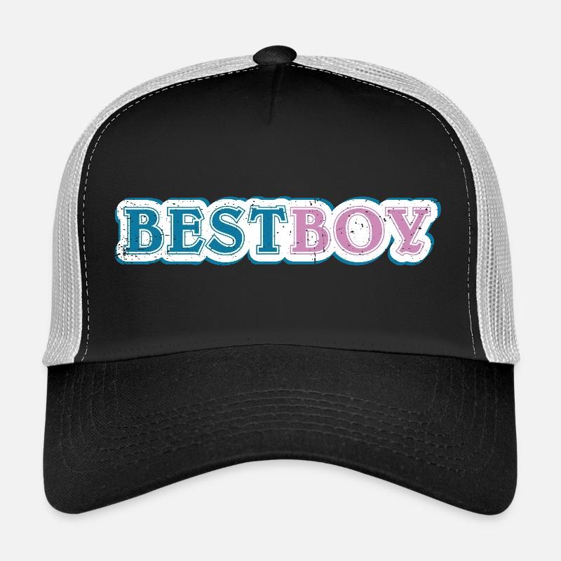 Revendication du meilleur garçon ombragée Casquette trucker 