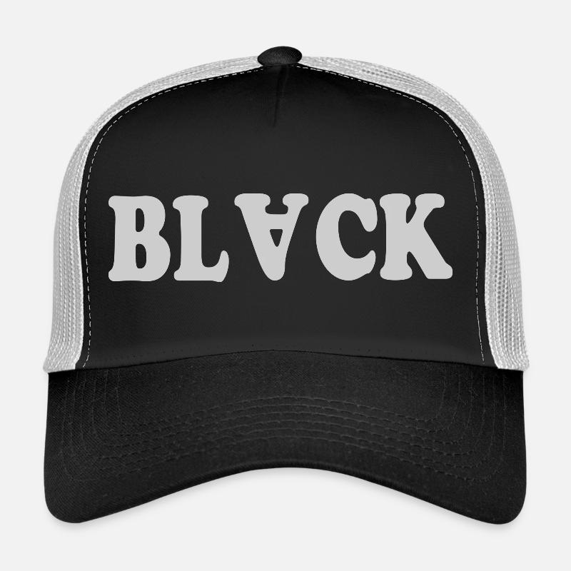 BLACK Trucker Cap