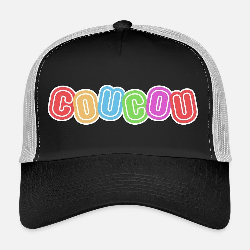 bonjour, coucou, politesse Casquette trucker 