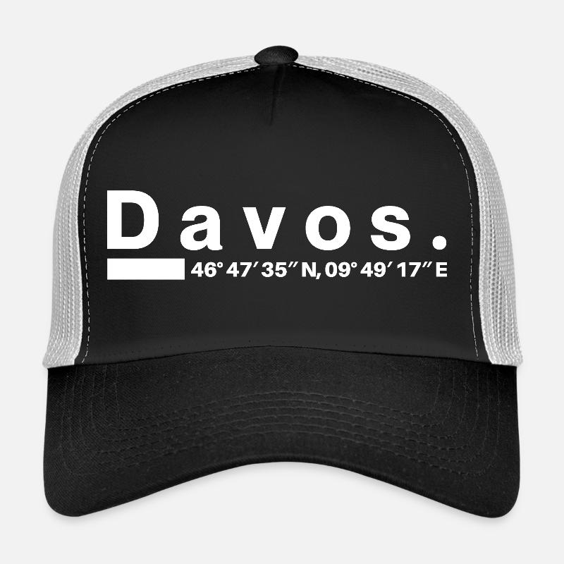 Davos Coordonnées Grisons Grisons Grisons Casquette trucker 
