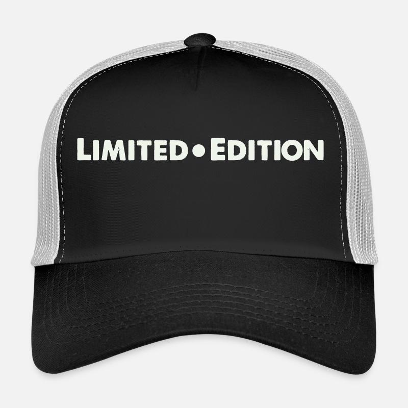 limited edition - Trucker Cap - Schwarz/Steingrau