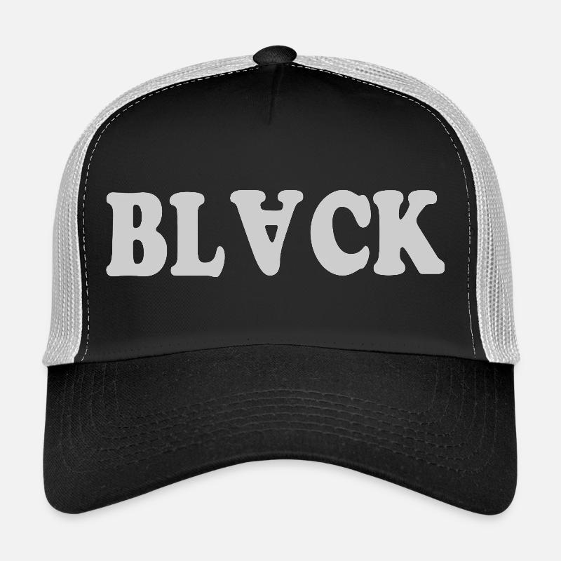 Noir Casquette trucker 