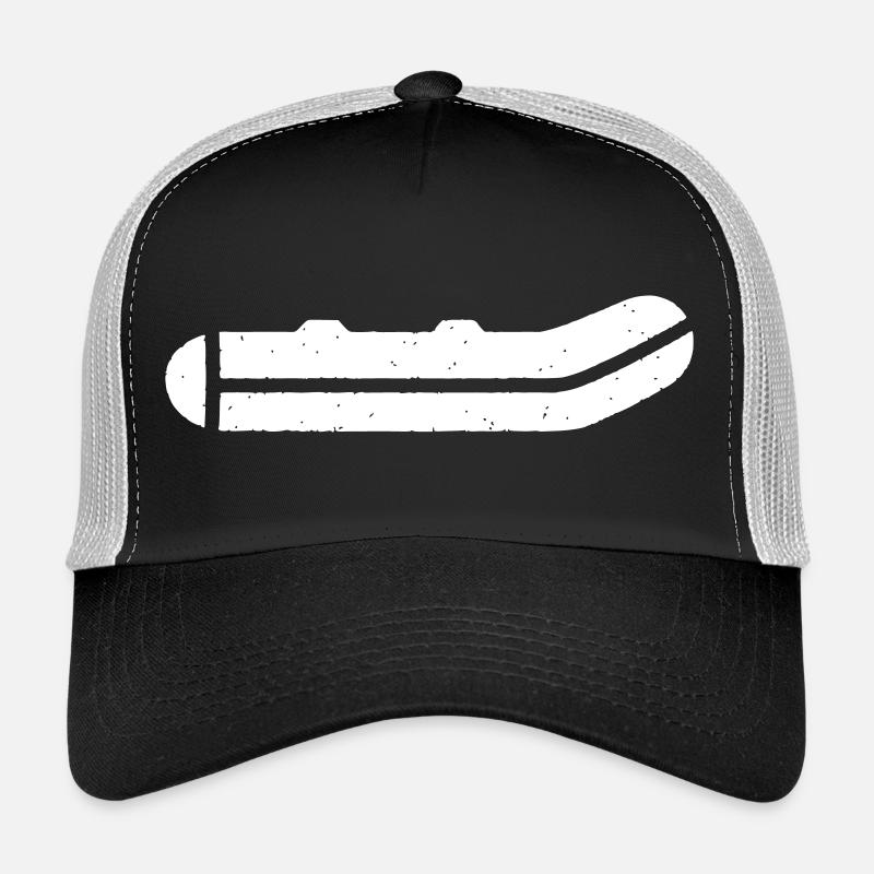 Schlauchboot Angler Karpfen Boot Trucker Cap