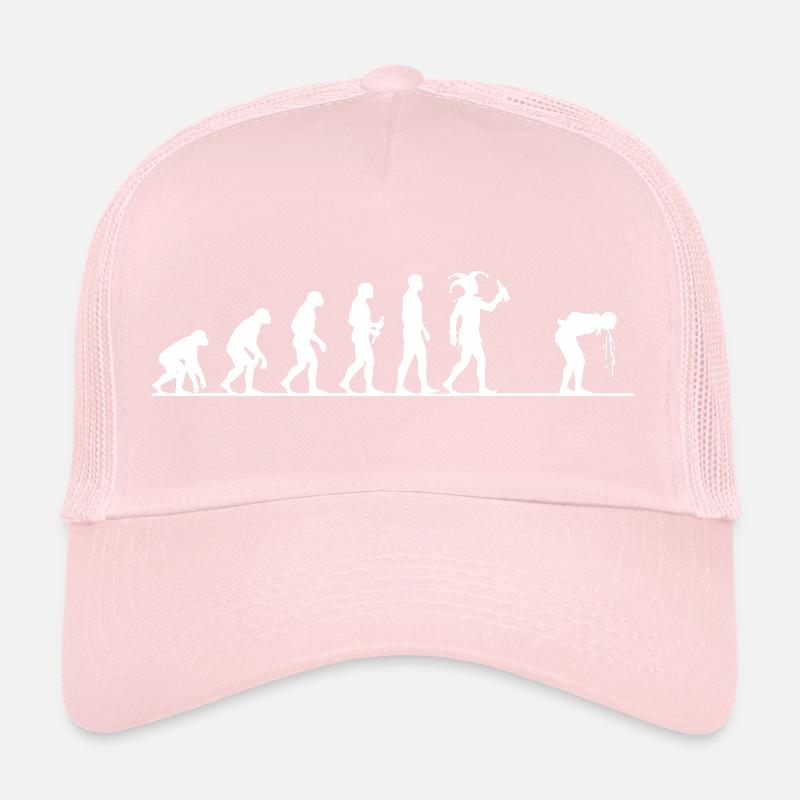 Évolution du Carnaval – Du singe au fou Casquette trucker 