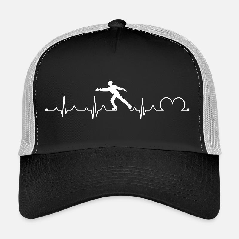 Lustige Männer-Eistanz-Eiskunstkunst Trucker Cap