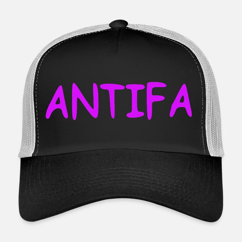 Antifa - lilac Trucker Cap