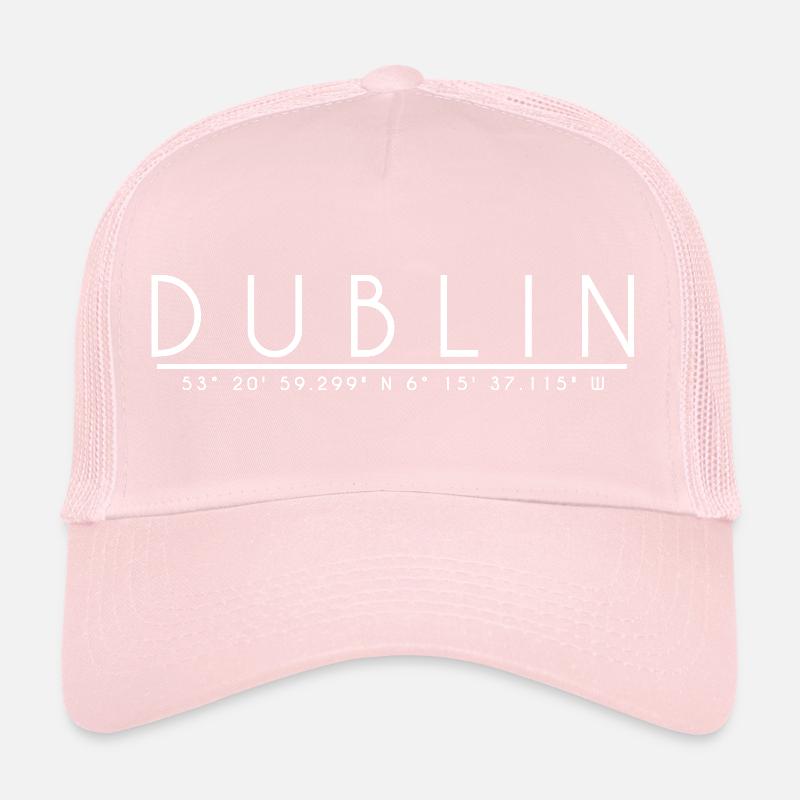 Conception des coordonnées de DUBLIN Casquette trucker 