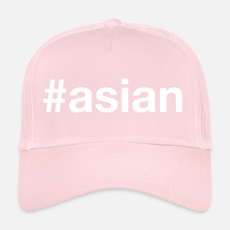 Asie asiatique Hashtag Casquette trucker 