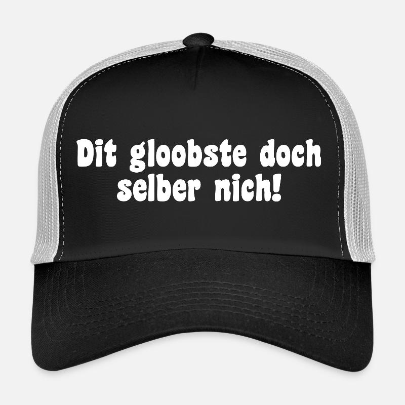Dialecte de dicton berlinois Casquette trucker 