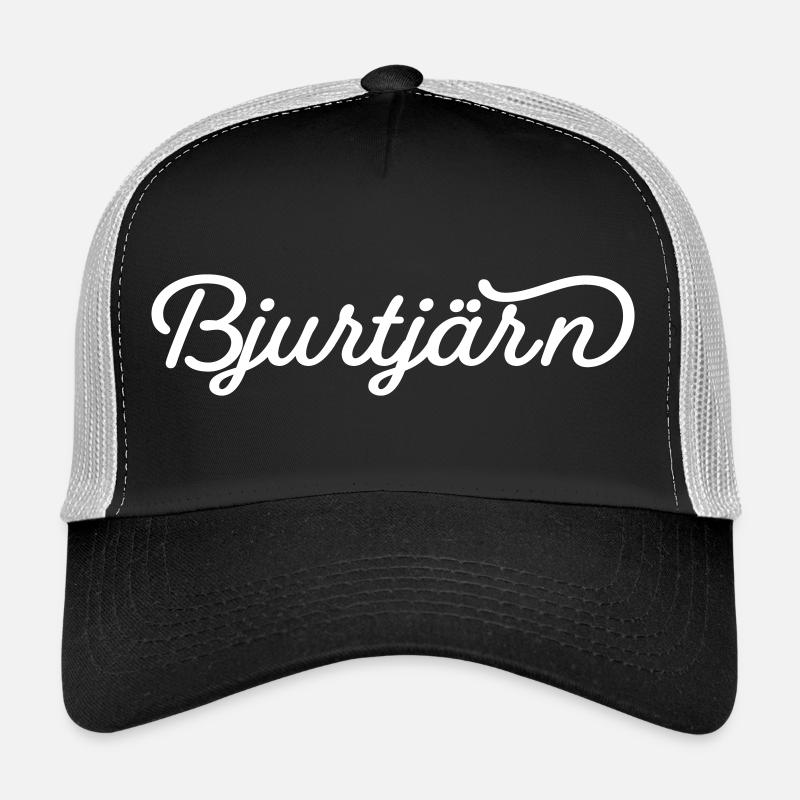 Bjurtjärn blanc Casquette trucker 