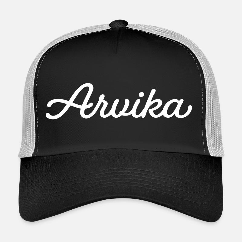 Arvika blanc Casquette trucker 