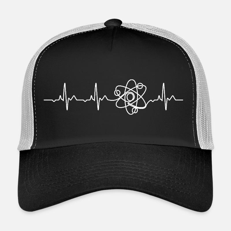 Science Heartbeat Atom Casquette trucker 