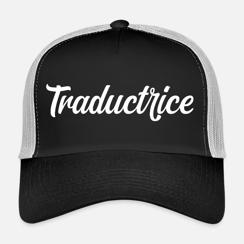 Traductrice Casquette trucker 
