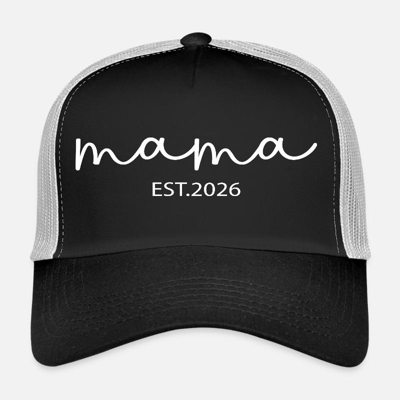 Werdende Mutter Mama 2026 Lustiges Bald Mama  Trucker Cap