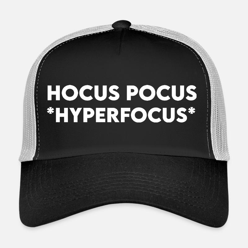 Hokuspokus-Hyperfokus Trucker Cap