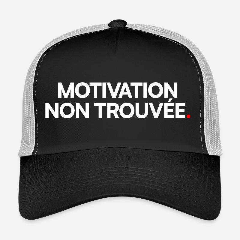 Motivation non trouvée Casquette trucker 
