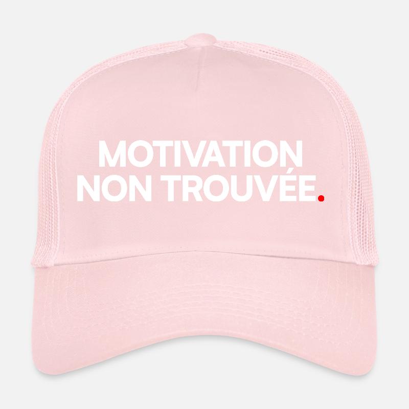 Motivation non trouvée Casquette trucker 