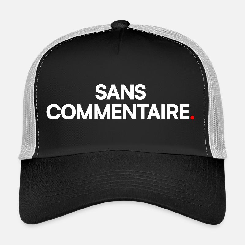 Sans commentaire Casquette trucker 