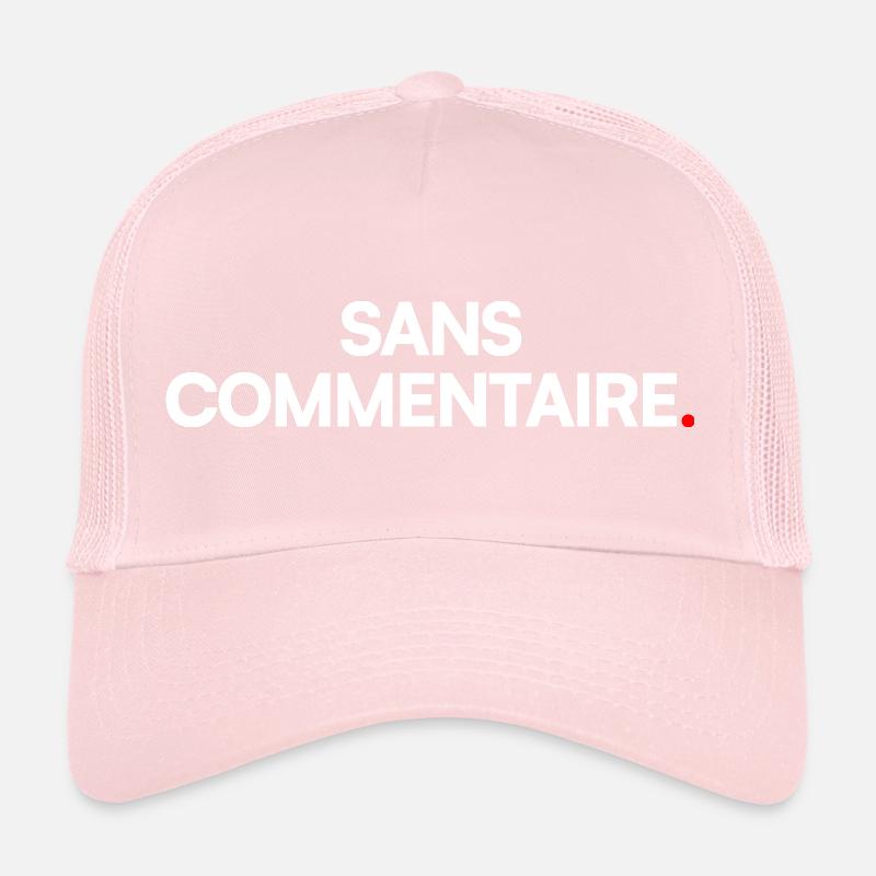 Sans commentaire Casquette trucker 
