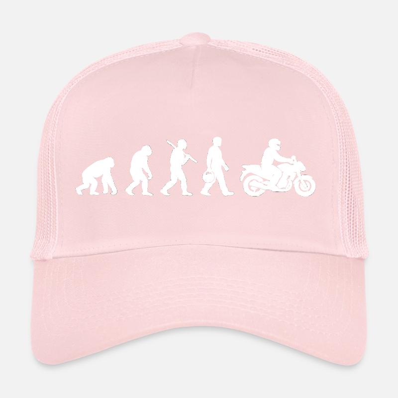 Evolution zum Motorrad Trucker Cap