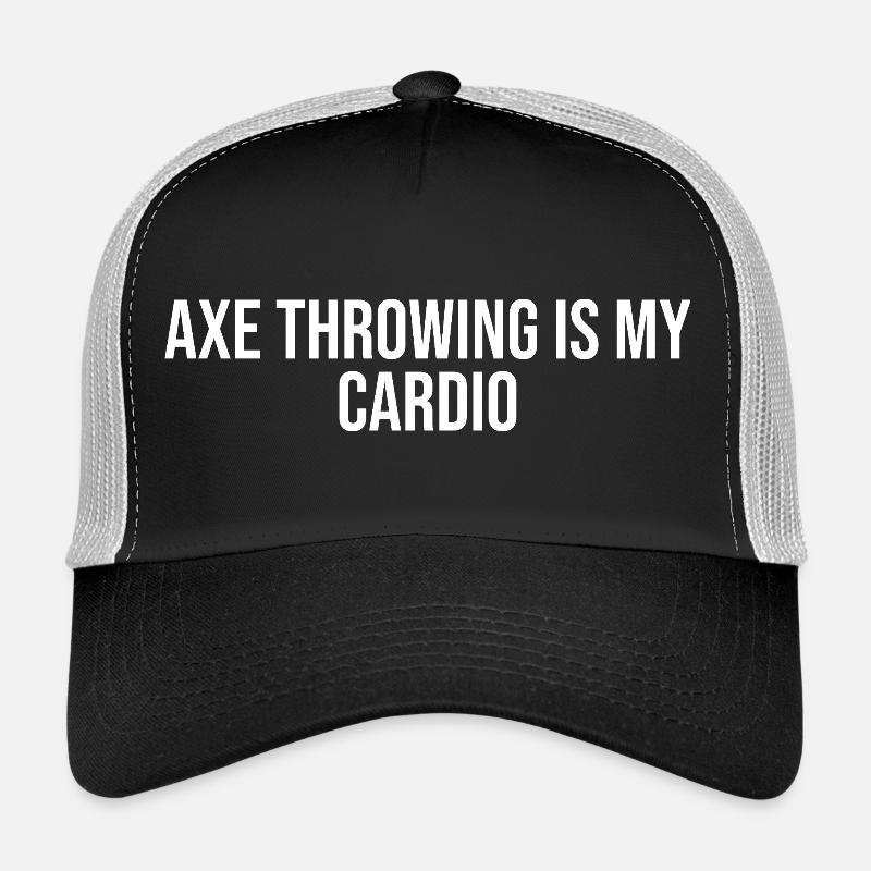 Chemise de lancer de hache Casquette trucker 