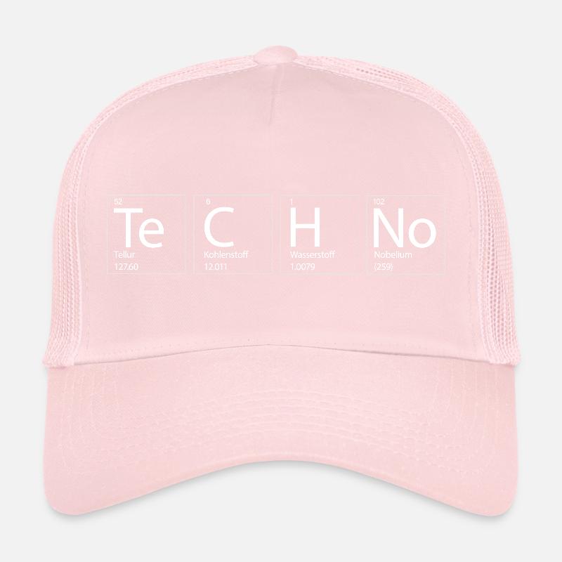 Éléments de chimie techno rave Casquette trucker 