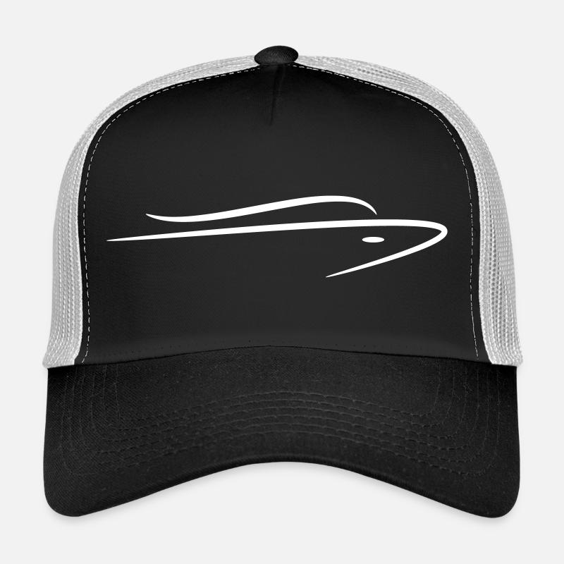 Boot - Trucker Cap - Schwarz/Steingrau