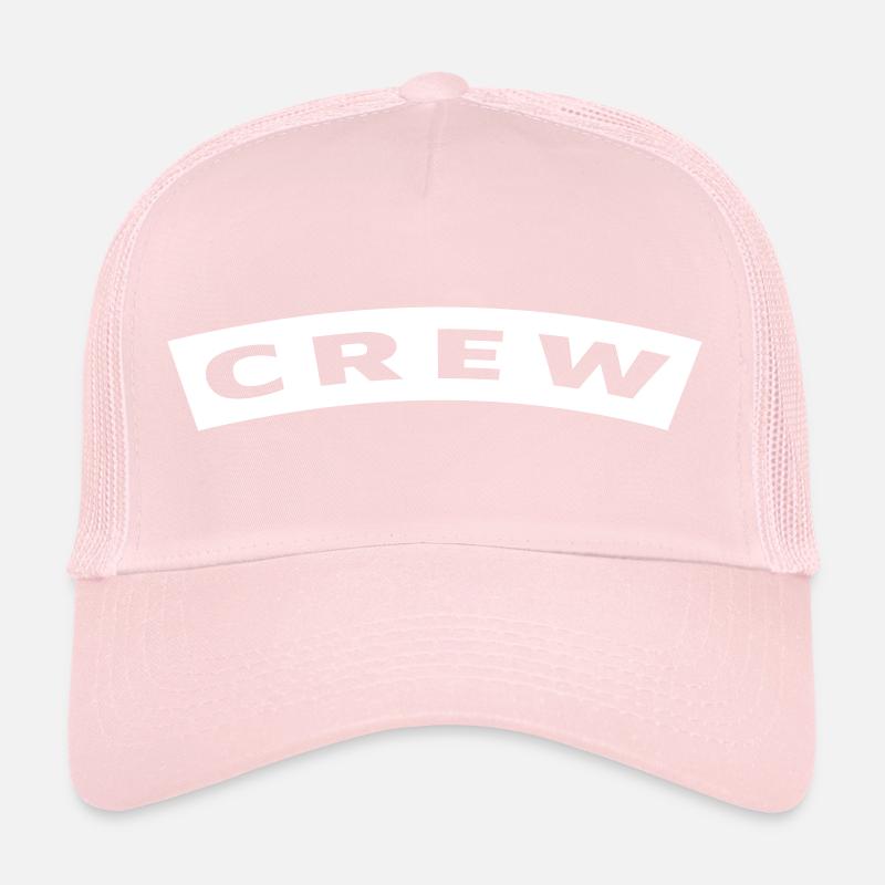 Crew curved patch Trucker Cap
