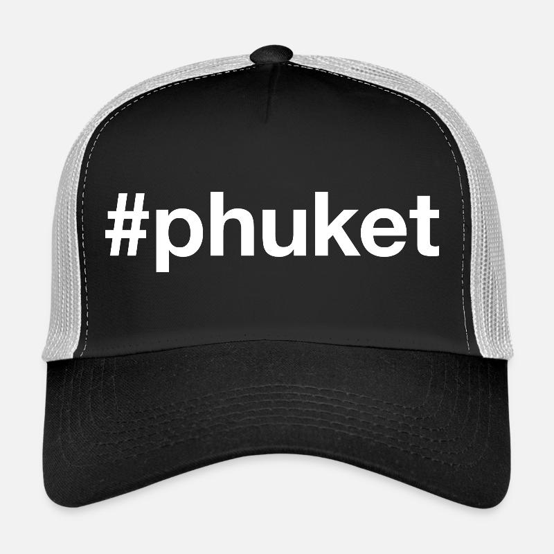 PHUKET Hashtag Indonésie Casquette trucker 