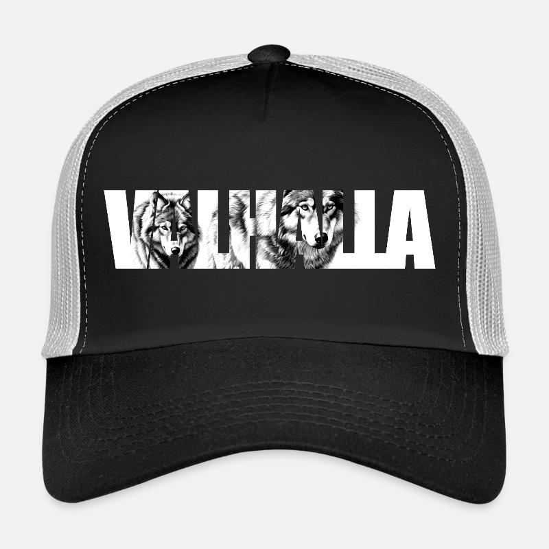 Wolfsruf Typografie Trucker Cap