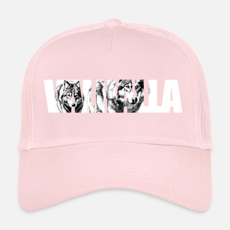 Wolfsruf Typography Trucker Cap