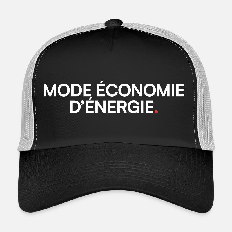 Energy-saving mode, humor, fatigue Trucker Cap