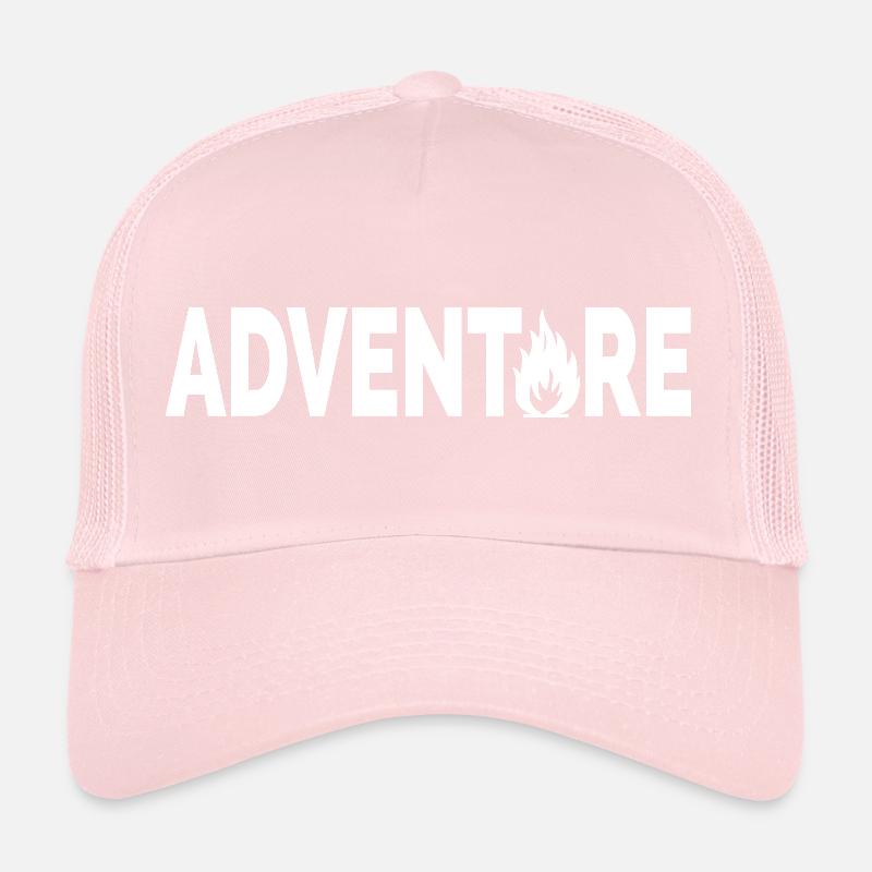 Abenteuer typografisch künstlerisch Trucker Cap