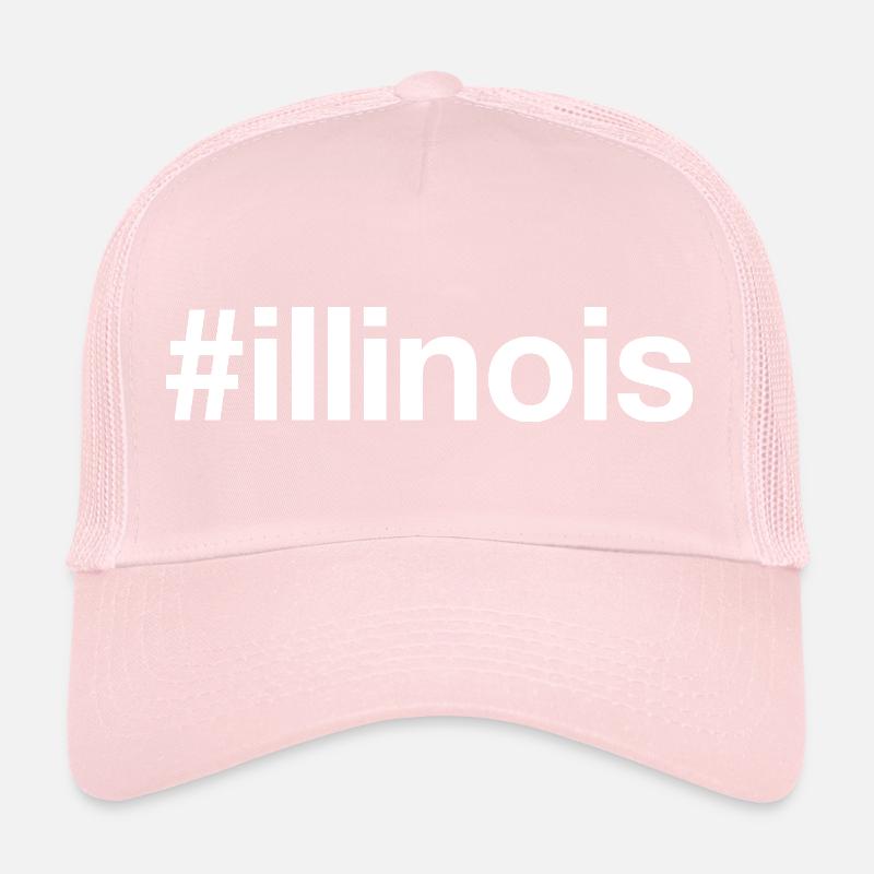Hashtag de l’Illinois Casquette trucker 