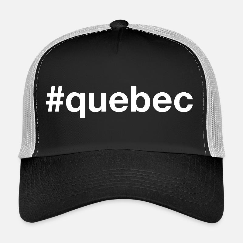 QUEBEC Kanada Canada Hashtag Trucker Cap