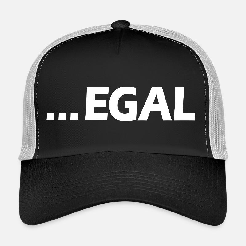 ... EGAL - Trucker Cap - Schwarz/Steingrau