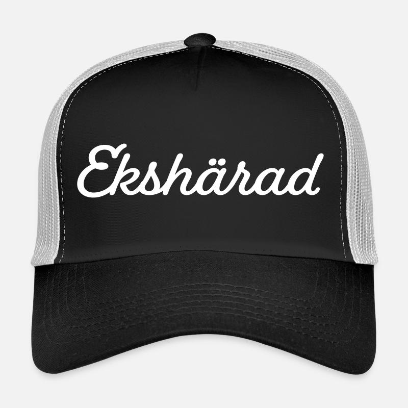 Ekshärad blanc Casquette trucker 